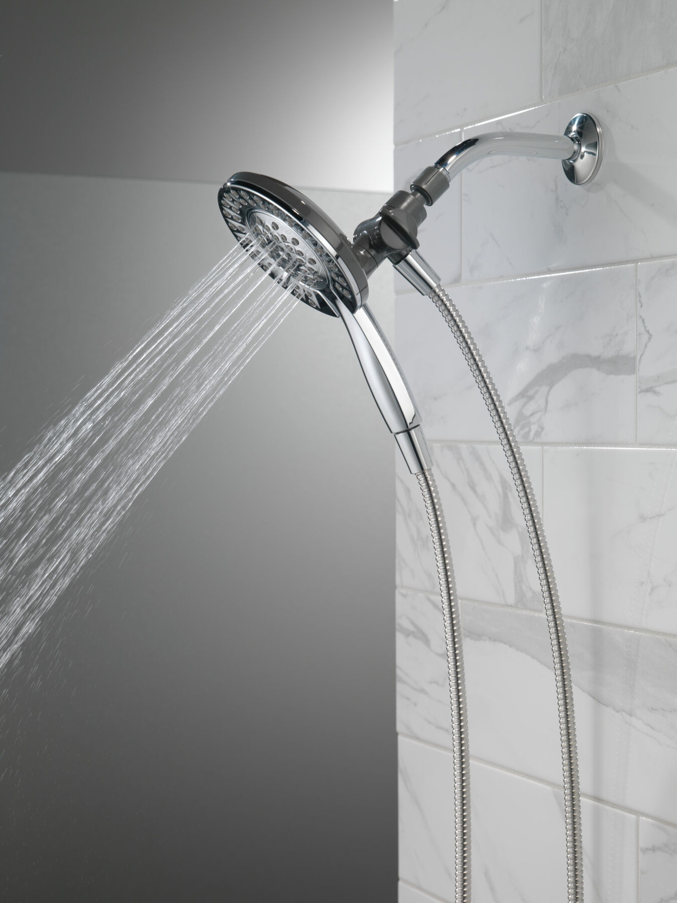 In2ition&reg; Dual Shower Head 1.75 GPM 4-Setting