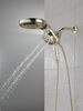 HydroRain® H<sub>2</sub>Okinetic® 5-Setting Two-in-One Shower Head (Recertified)