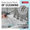 Two Handle Widespread Pull-Down Bathroom Faucet