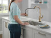 Single Handle Pull-Down Kitchen Faucet with Touch<sub>2</sub>O® Technology (Recertified)