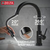 Touch<sub>2</sub>O® Technology Kitchen Faucet with Touchless Technology