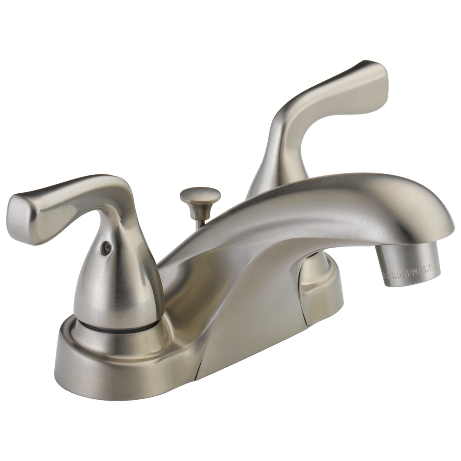 Two Handle Centerset Bathroom Faucet (Recertified)