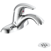 Single Handle Centerset Lavatory Faucet with Grid Strainer