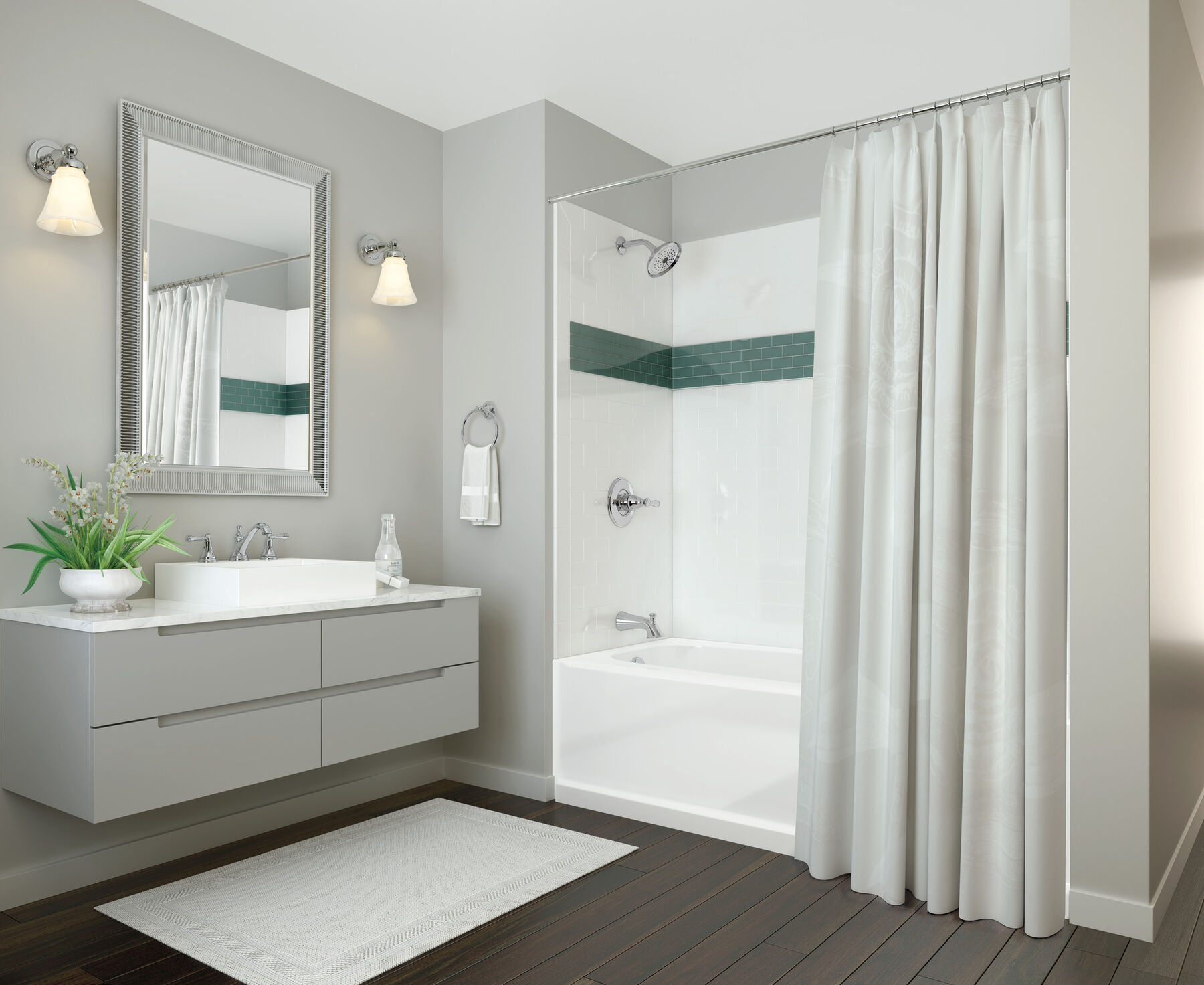 Two Handle Widespread Bathroom Faucet, image 3
