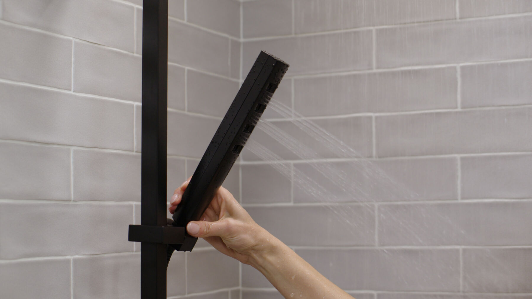 H<sub>2</sub>Okinetic® Hand Shower 1.75 GPM w/Slide Bar 4S, image 3