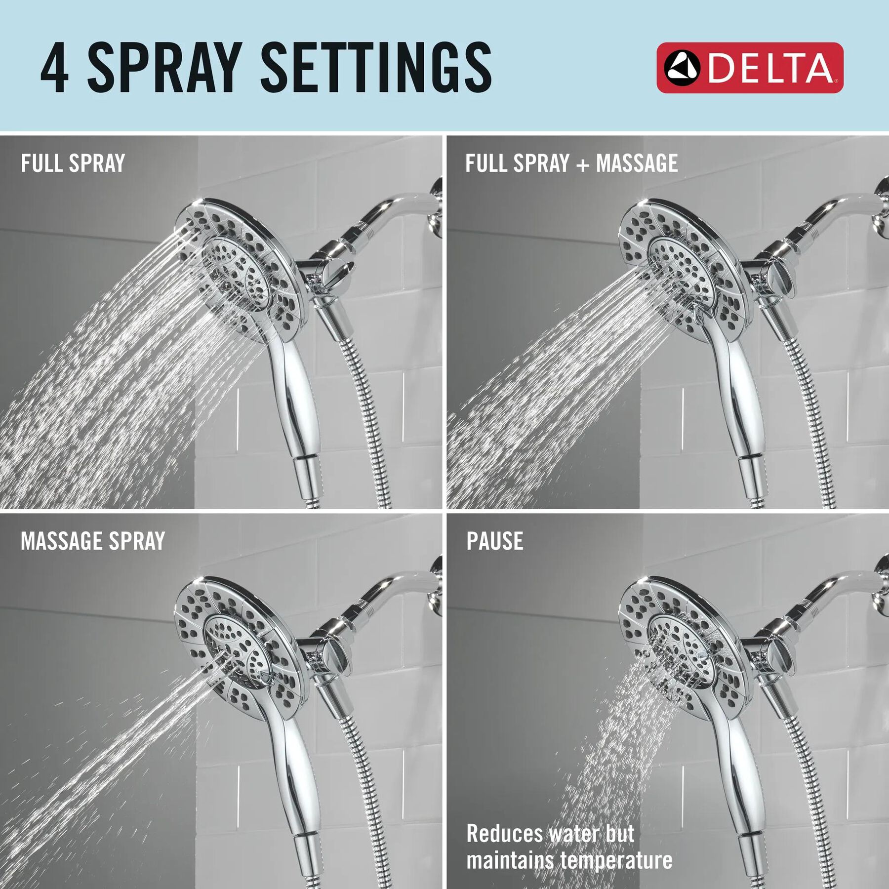 Monitor&reg; 14 Series Shower Only Trim Only with In2ition&reg; Hand Shower