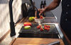 33” Workstation Kitchen Sink Drop-In Top Mount Stainless Steel Single Bowl with WorkFlow™ Ledge and Accessories