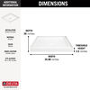 ProCrylic 36 in. x 36 in. Shower Base