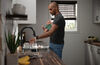 33” Workstation Kitchen Sink Drop-In Top Mount Stainless Steel Single Bowl with WorkFlow™ Ledge and Accessories