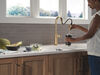 Single Handle Pull-Down Kitchen Faucet
