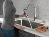 Single Handle Pull-Down Kitchen Faucet with Soap Dispenser and ShieldSpray&reg; Technology (Recertified)