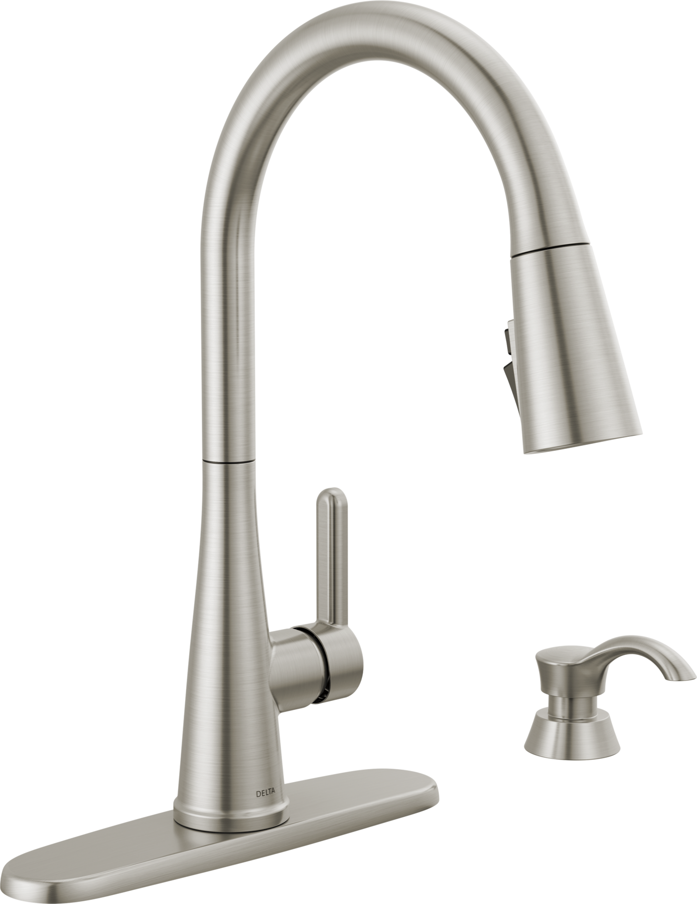 Pull-Down Kitchen Faucet 1L w/Soap (Recertified), image 1