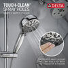 7-Setting Slide Bar Hand Shower with Cleaning Spray