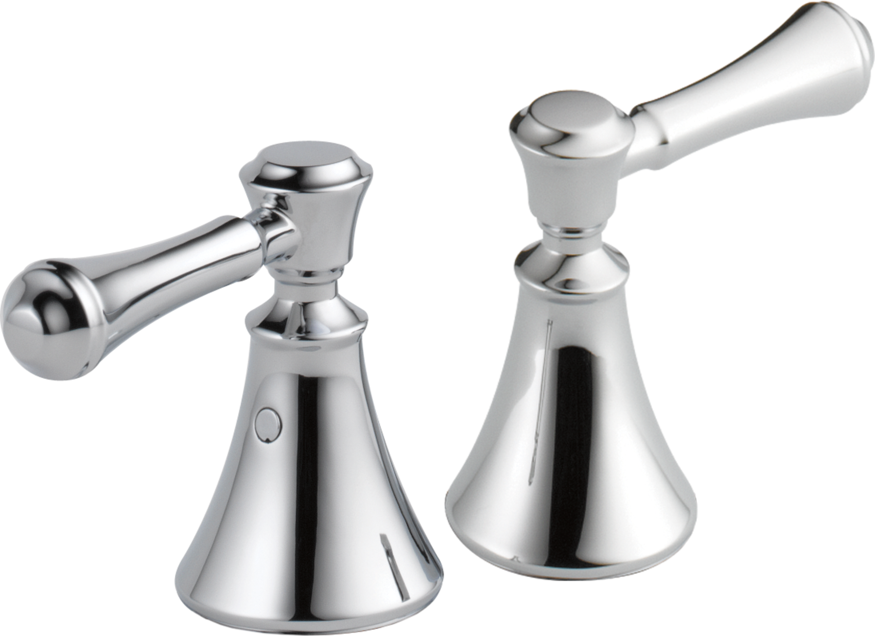 Metal Lever Handle Set - Deck Mount Bathroom & Bidet, image 1