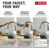 VoiceIQ&reg; Kitchen Faucet with Touch<sub>2</sub>O&reg; Technology with Touchless Technology
