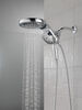HydroRain® H<sub>2</sub>Okinetic® 5-Setting Two-in-One Shower Head