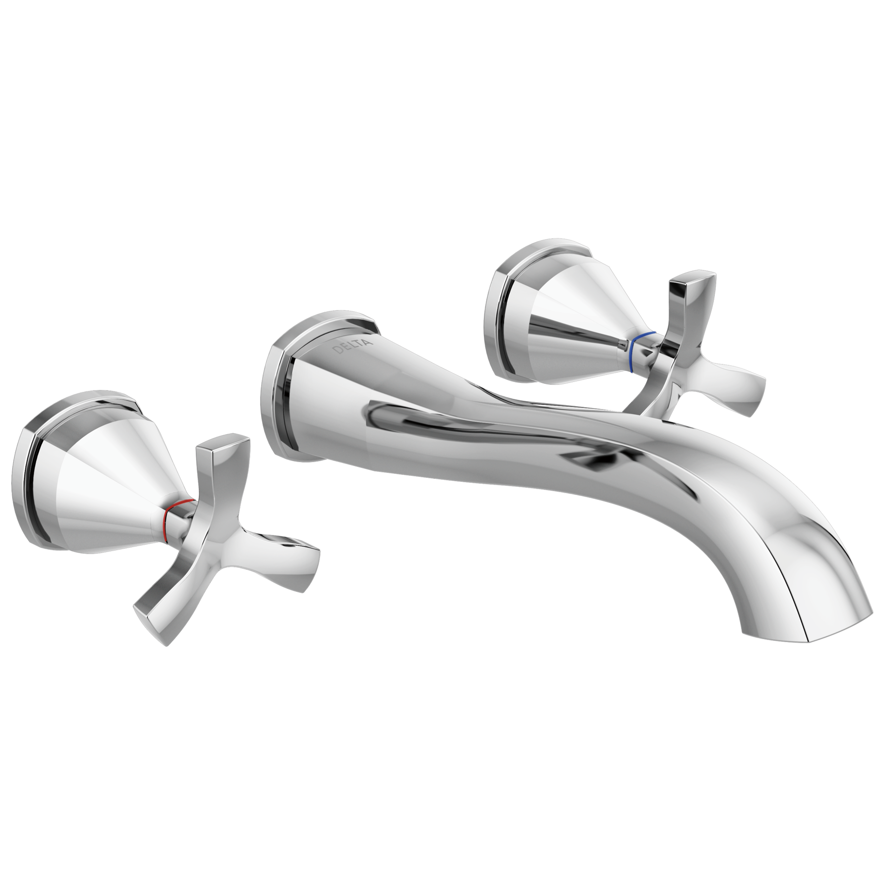Two Handle Wall Mount Bathroom Faucet Trim