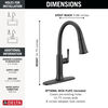 Single Handle Pull-Down Kitchen Faucet
