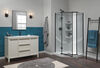 38" Frameless Neo Angle Shower Enclosure