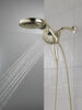HydroRain® H<sub>2</sub>Okinetic® 5-Setting Two-in-One Shower Head (Recertified)