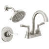 Centerset Lavatory Faucet with 14 Series Shower Trim and Rough Bundle