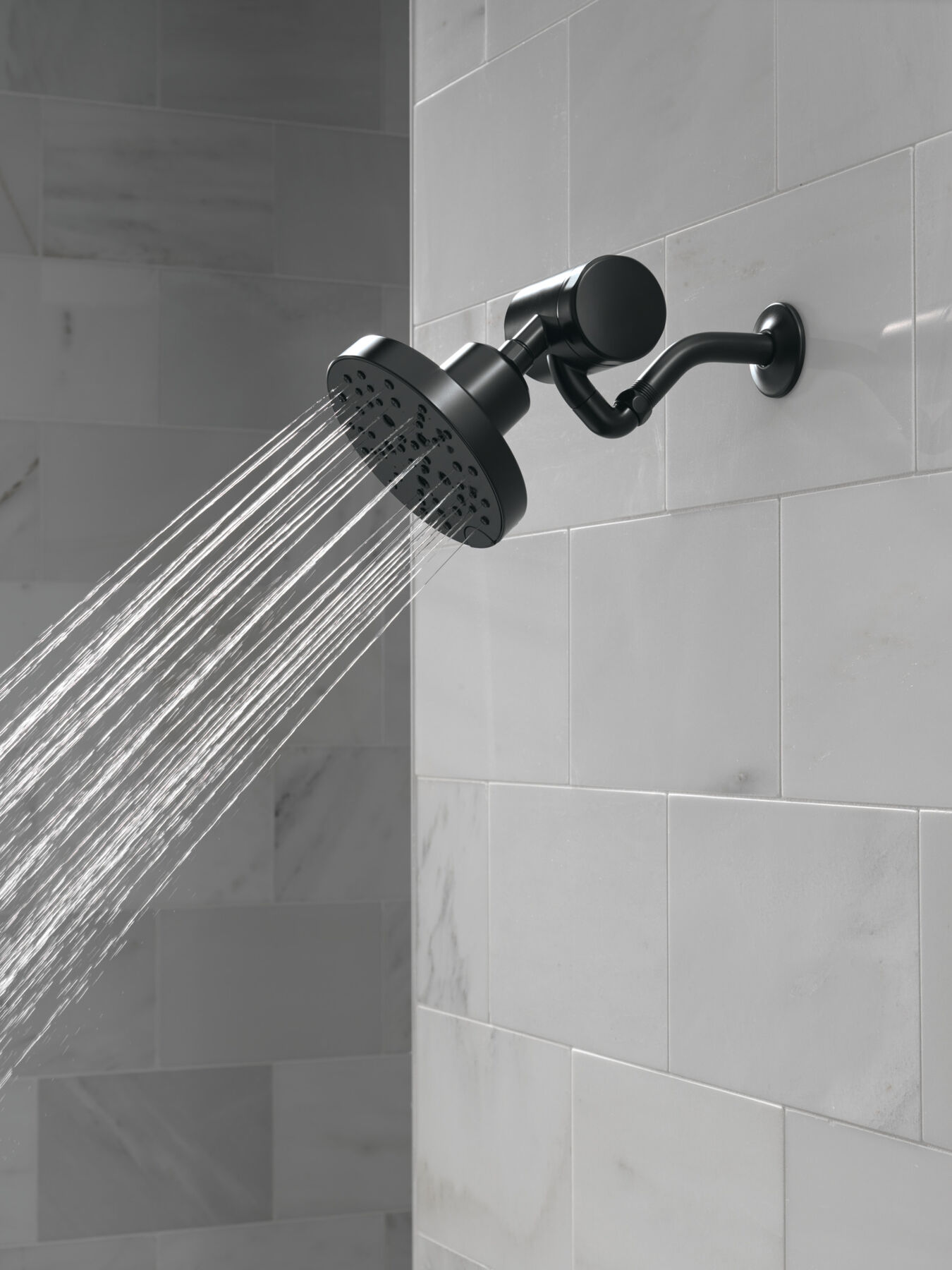 H<sub>2</sub>Okinetic® 5-Setting Contemporary Raincan Shower Head, image 18