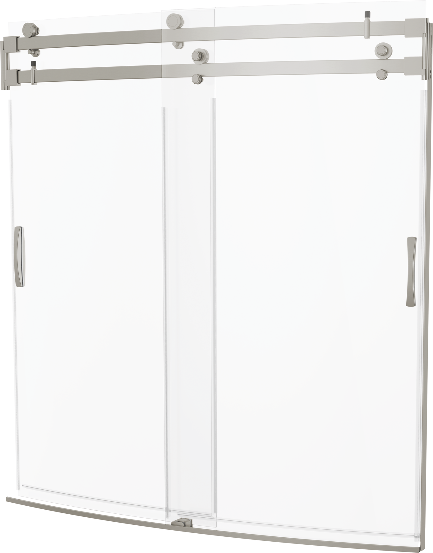 60"x32" Classic 500 Curved Bathtub Door, image 2