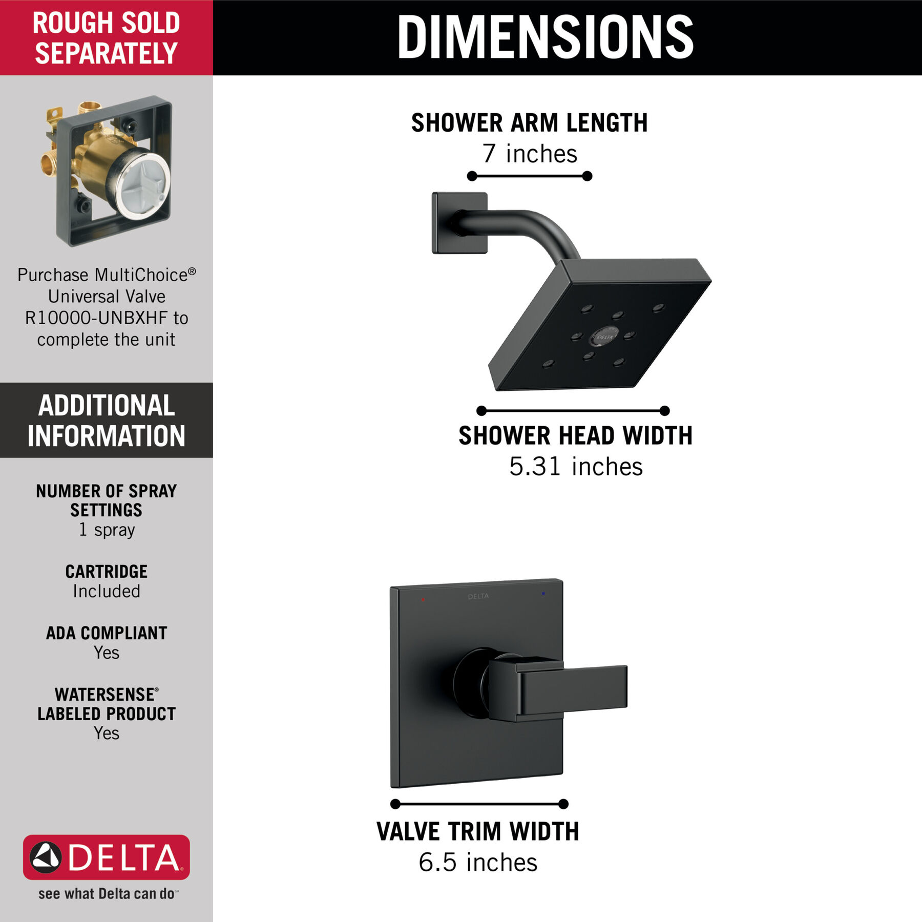Monitor® 14 Series H<sub>2</sub>Okinetic® Shower Trim, image 2