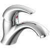 Single-Handle Single Hole Lavatory Faucet with Integrated Scald Risk Reduction