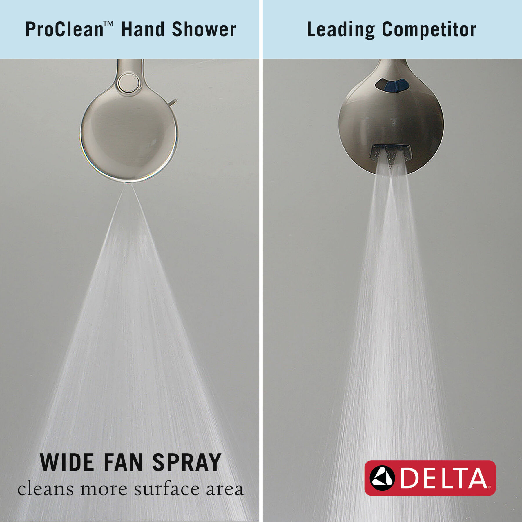 7-Setting Slide Bar Hand Shower with Cleaning Spray, image 2