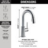 Pull-Down Prep Faucet 1L (Recertified)