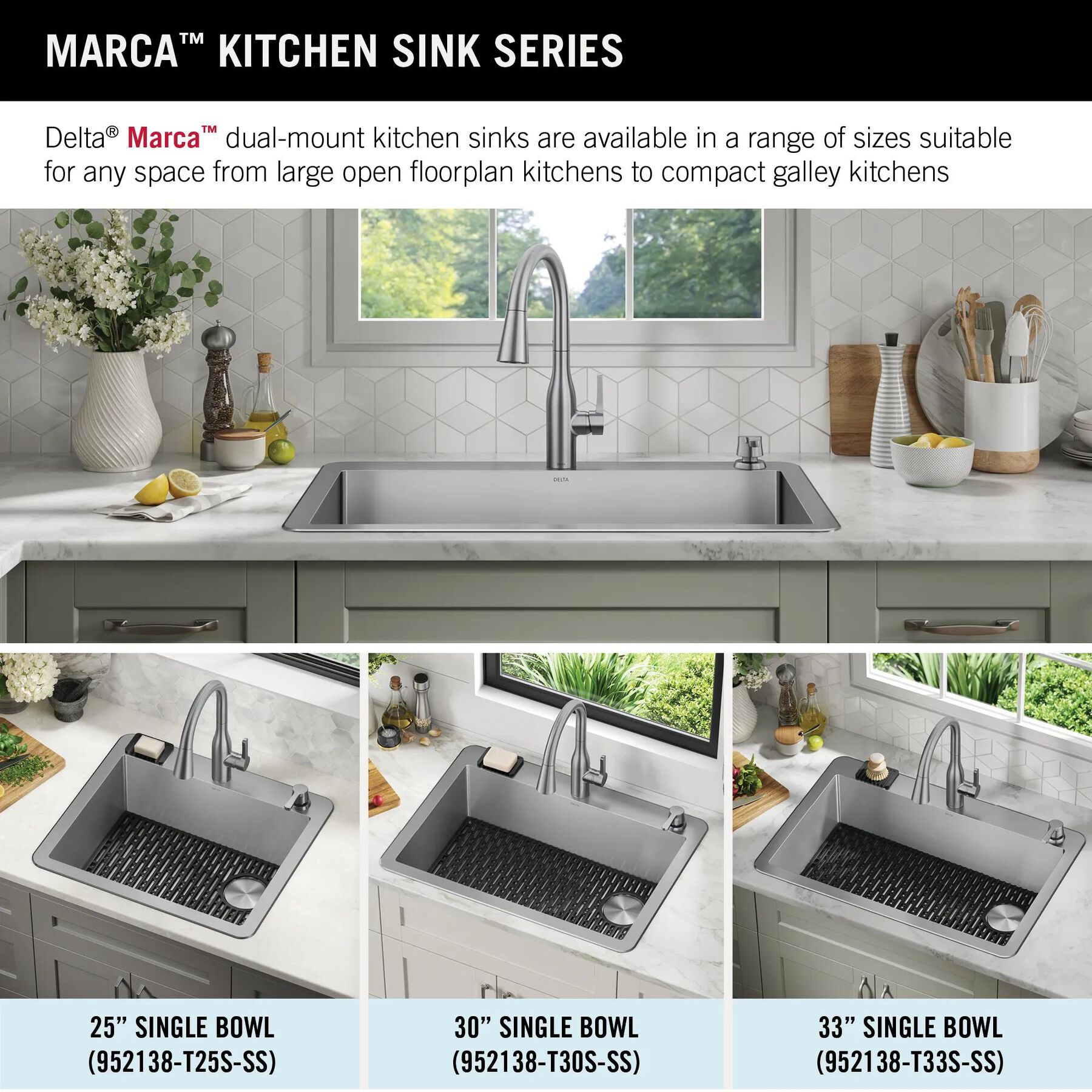 30&rdquo; Drop-In Undermount Stainless Steel Single Bowl Kitchen Sink with Accessories