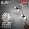 5-Setting Two-in-One Combination Shower with Additional Mount