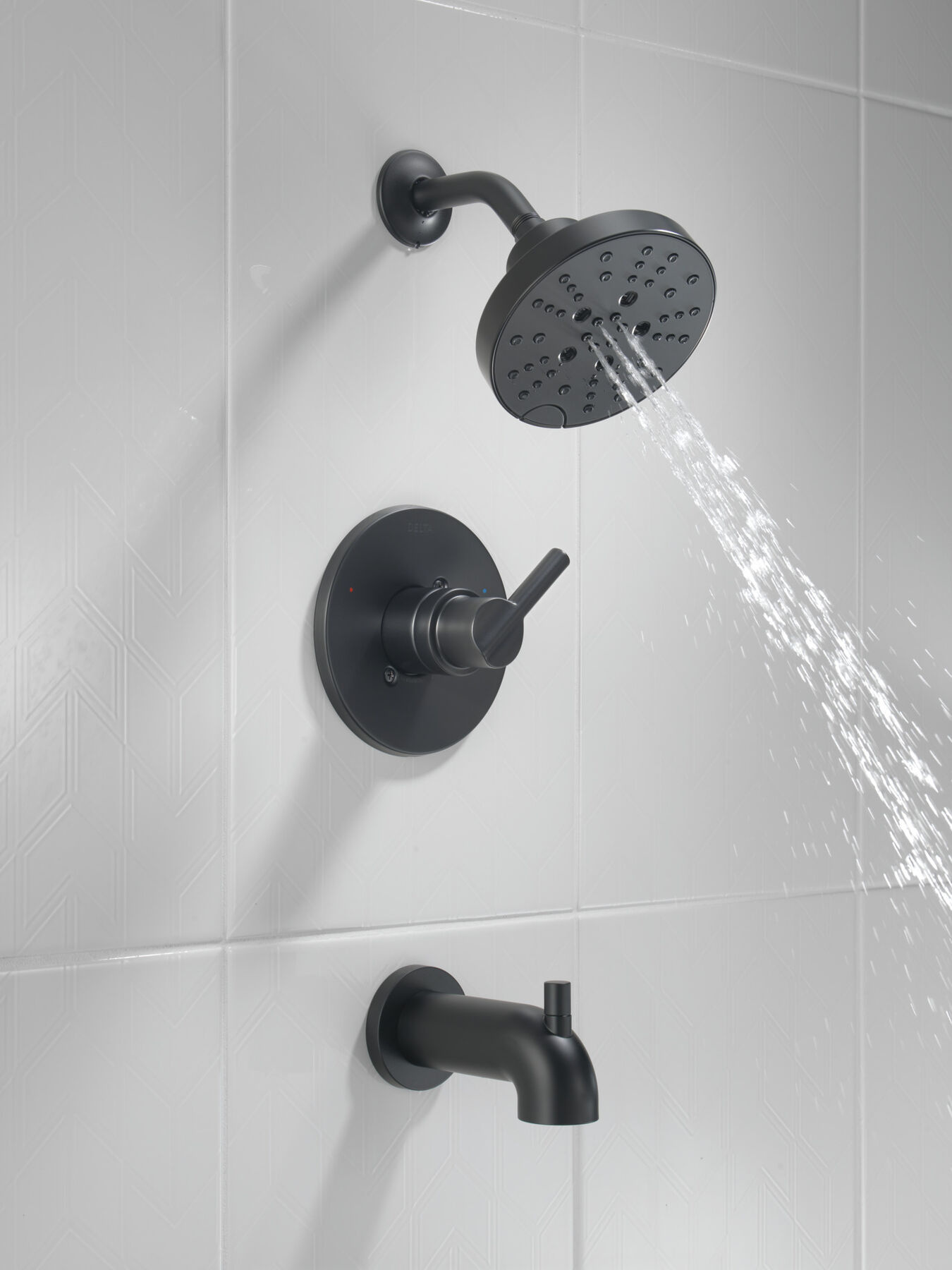 Tub/Shower Rough & Trim 1L 14S (Recertified), image 5
