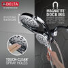 HydroRain® 4-Setting Two-in-One Shower Head (Recertified)