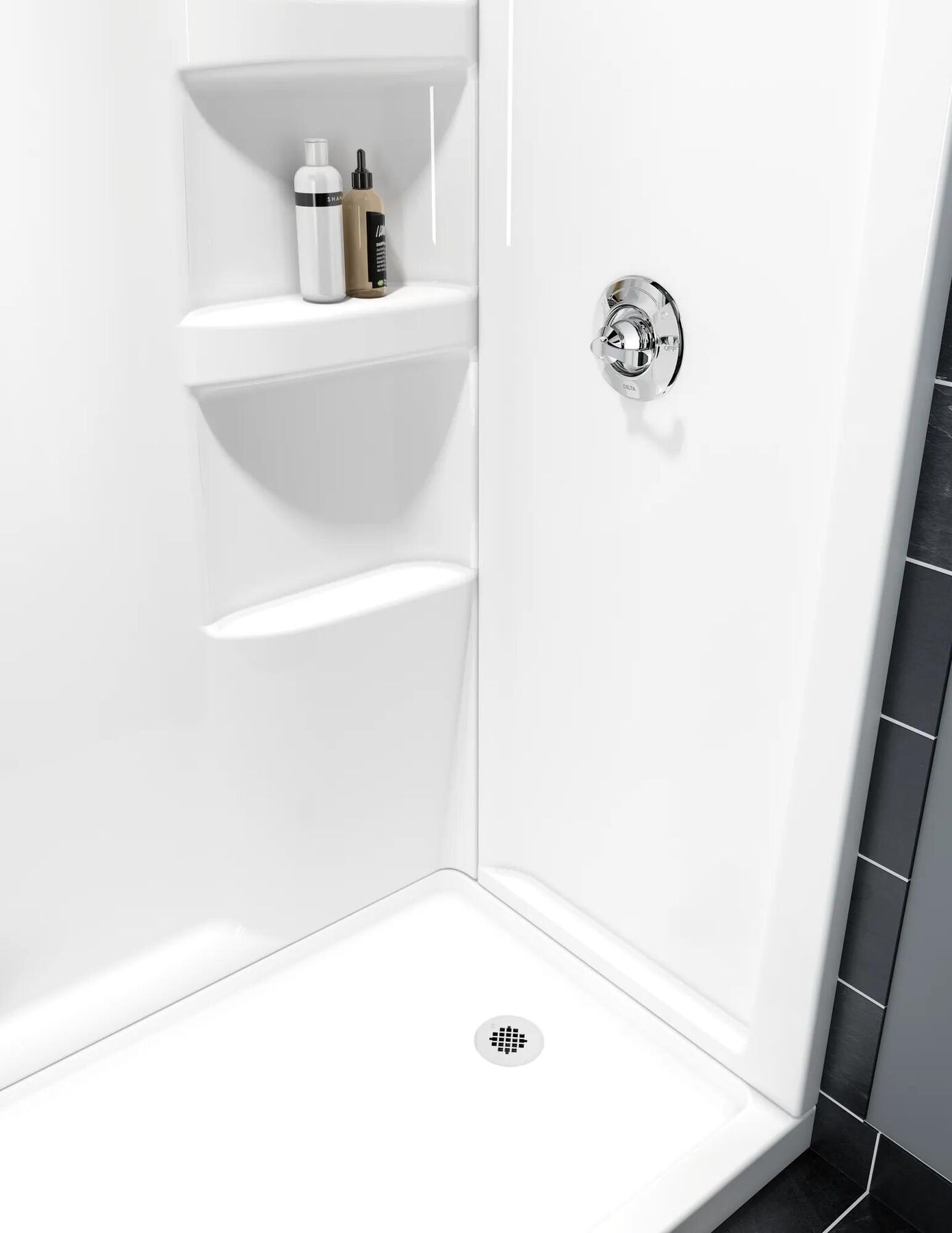 ProCrylic 60 in. x 32 in. Shower Surround