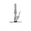 Touch2O with Touchless and VoiceIQ&reg; Technology Single Handle Pull-Down Kitchen Faucet with Soap Dispenser