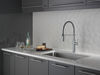 Single-Handle Pull-Down Spring Kitchen Faucet