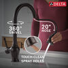 Single Handle Pull-Down Kitchen Faucet