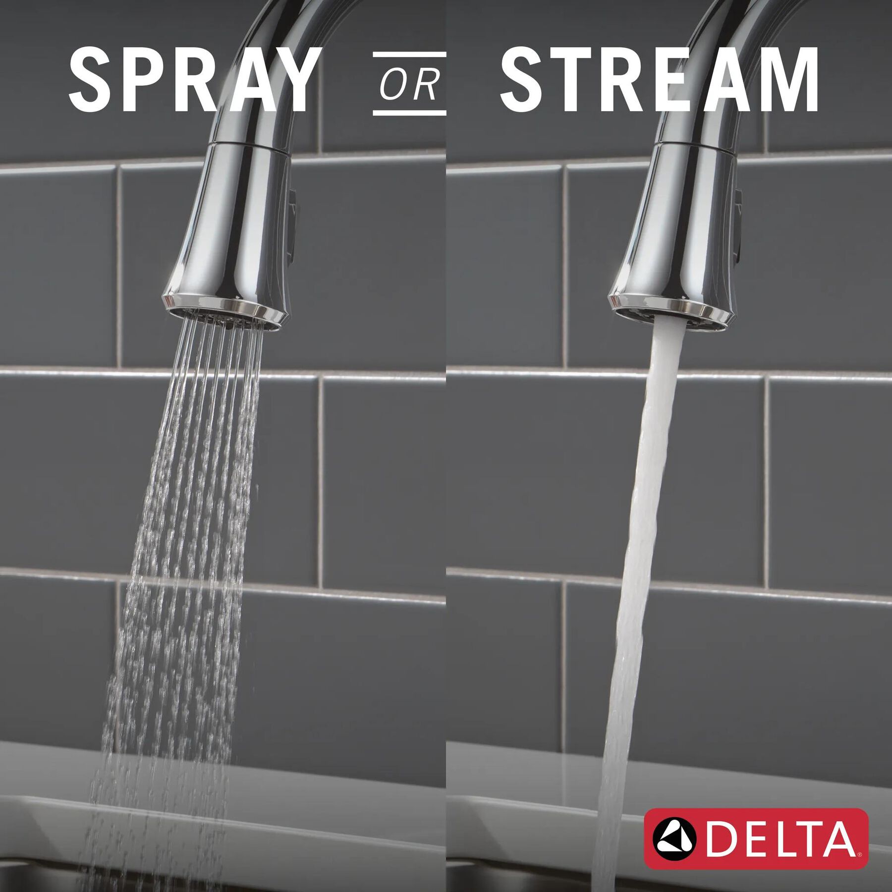 Single Handle Pull-Down Kitchen Faucet