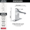 Single Handle Channel Bathroom Faucet