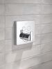 Angular Modern Push-Button Shower