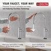 Touch2O&reg; Technology Kitchen Faucet with Touchless Technology