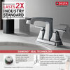 Two Handle Centerset Bathroom Faucet