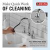 Two Handle Widespread Pull-Down Bathroom Faucet