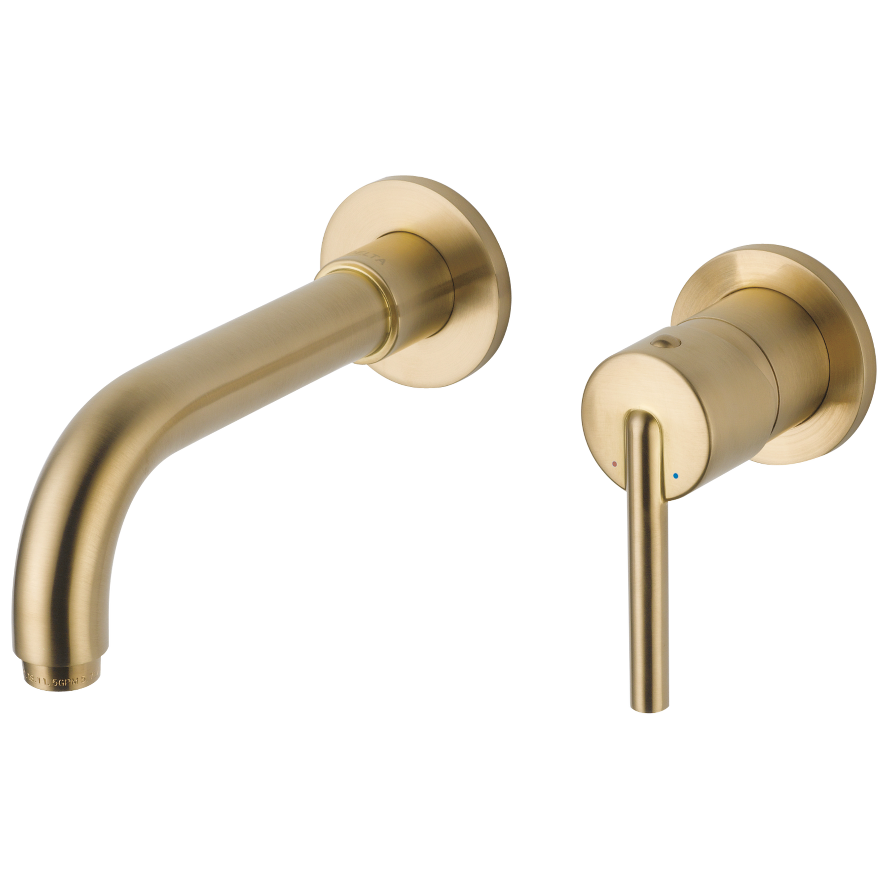 Single Handle Wall Mount Bathroom Faucet Trim (Recertified)
