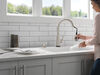 Single Handle Pull-Down Touch<sub>2</sub>O® Technology Kitchen Faucet with Touchless Technology and Soap Dispenser