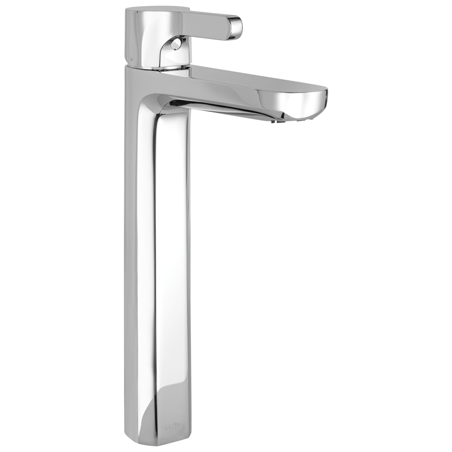 Single Handle Single Hole Vessel Lavatory Faucet - Less Pop-Up