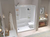 Procrylic Seated Shower Kit 60"x32" Left Drain