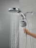 HydroRain® H<sub>2</sub>Okinetic® 5-Setting Two-in-One Shower Head
